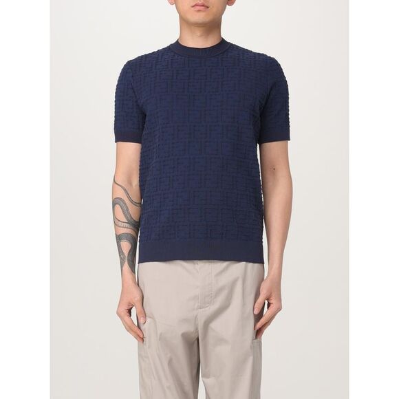 Fendi T-Shirt Men Blue